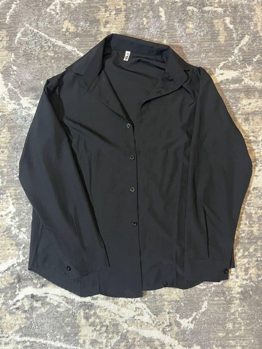 Черная рубашка 44р