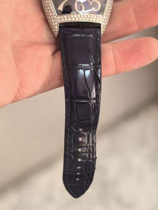 Franck Muller Curvex Blue Concept Diamond Case