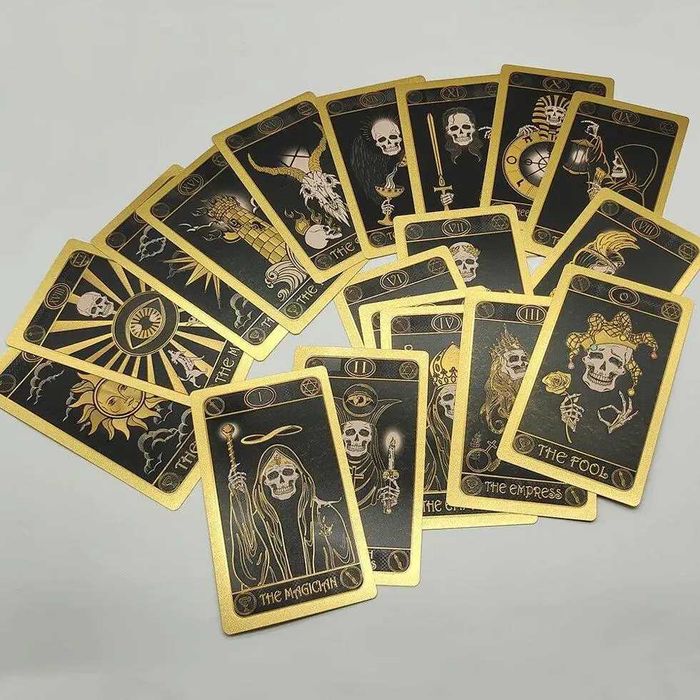 Таро. Луксозно готическо таро (Skeleton Tarot)