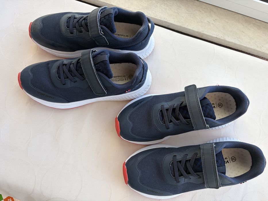 Детски тъмно сини маратонки 35 и 36 номер