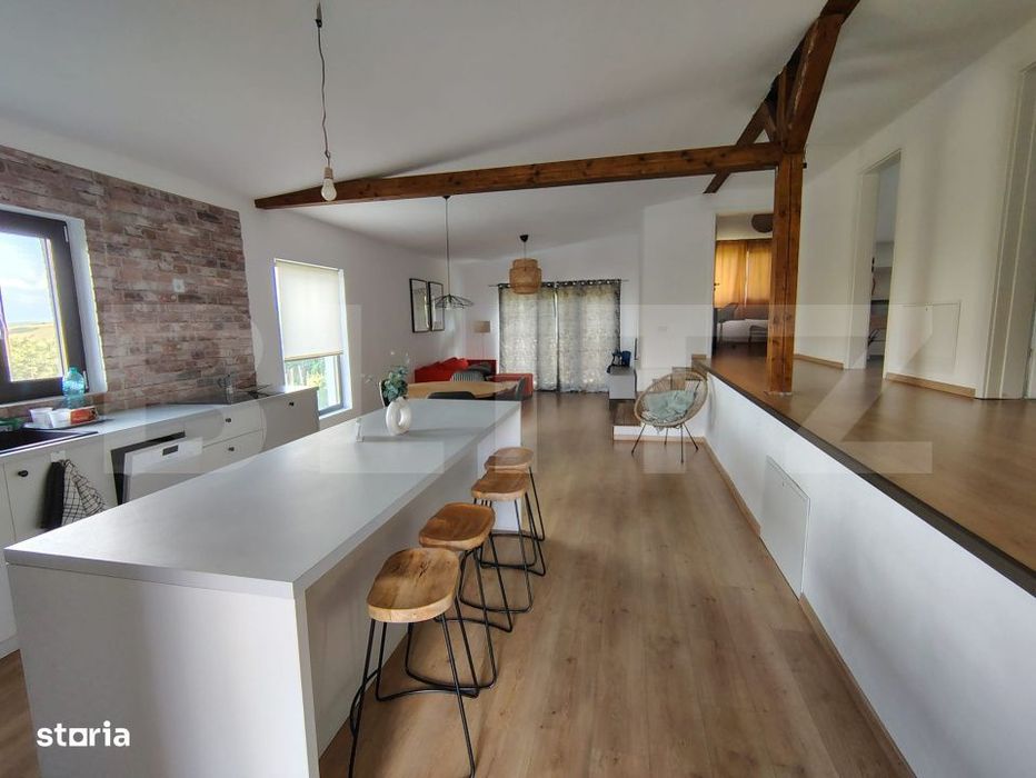 Casa individuala 4 camere, 107 mp, 500 mp teren, zona Dezmir