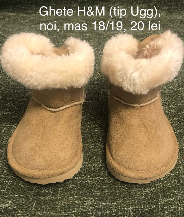Cizme tip ugg, noi