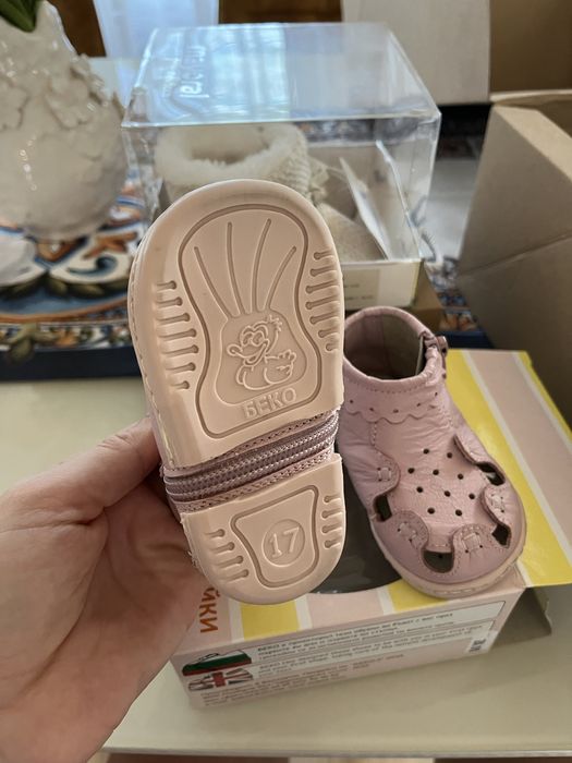 Бебешки обувки, буйки за момиче zara, mayoral
