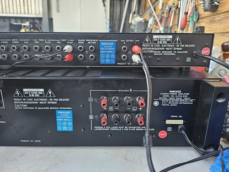 Raritate Audiofilă: Sistem Nikko Alpha 230 + Beta 30 – Putere și Rafinament Japonez
