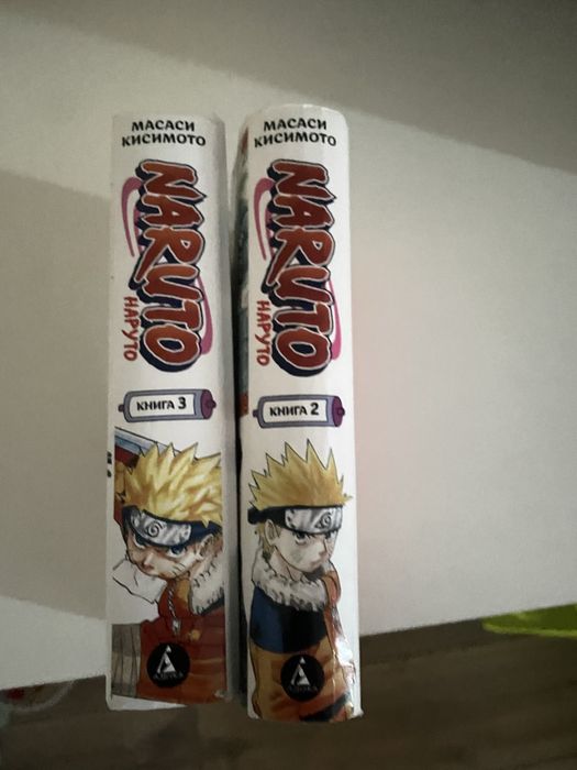 Продам 2 манги наруто 2часить,3часть