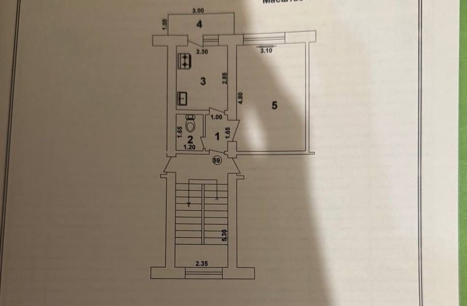 1-комн. квартира, 30 м², Алмазарский район