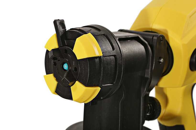 Краскопульт электрический Hanskonner Бак1лт. Турбина, 750Вт.1200мл,мин