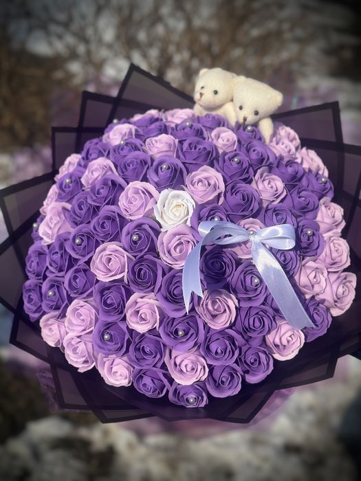 Buchete trandafiri sapun brasov