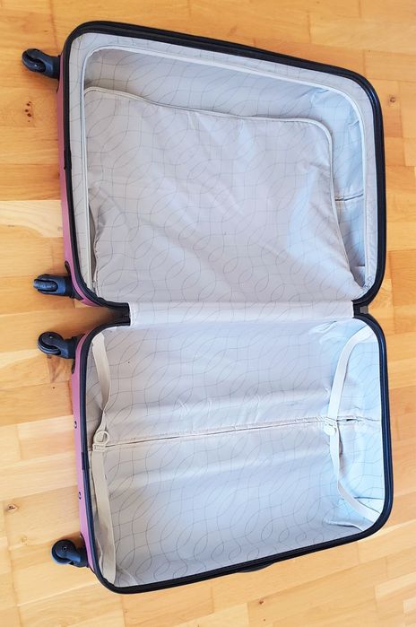 Cosmo Neon ABS Hard Luggage Trolley Bag