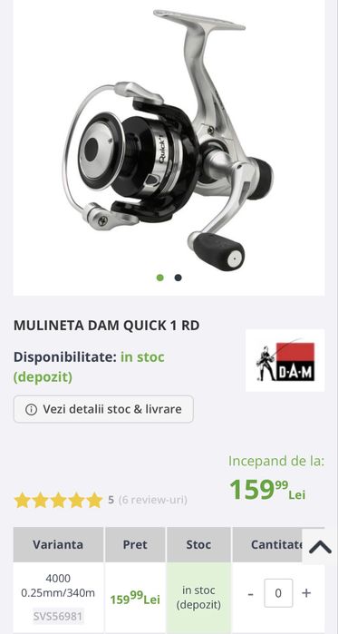Mulineta DAM Quick 1 RD - 4000