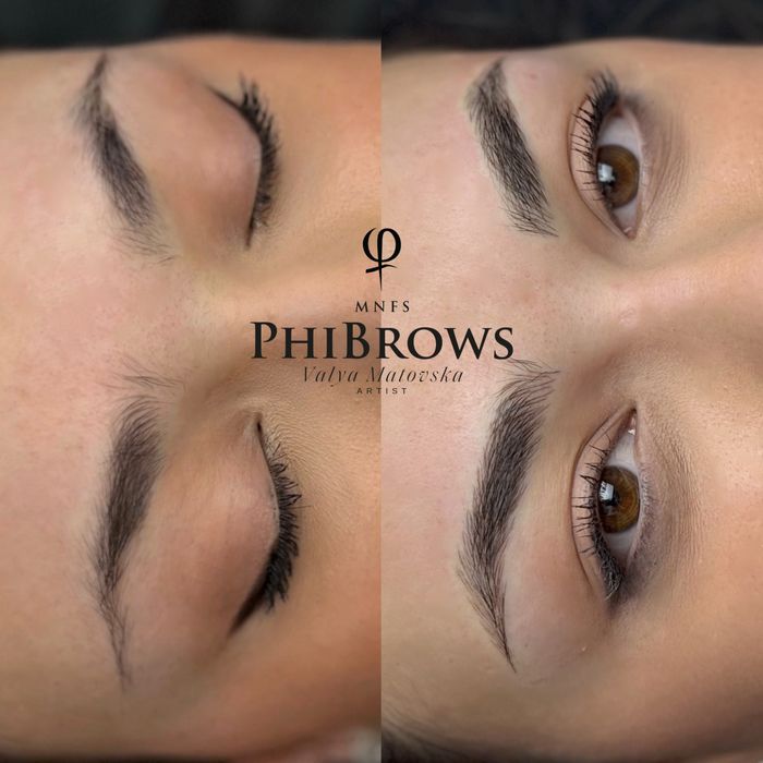 Процедура Микроблейдинг PhiBrows / перманентен грим / PMU вежди