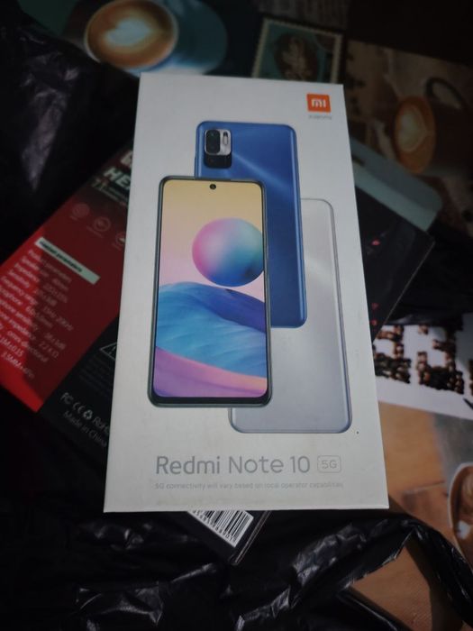 Redmi Not 10 5G 6/128Gb.  By. Xolati yaxshi aybi yo karobka dakumenti