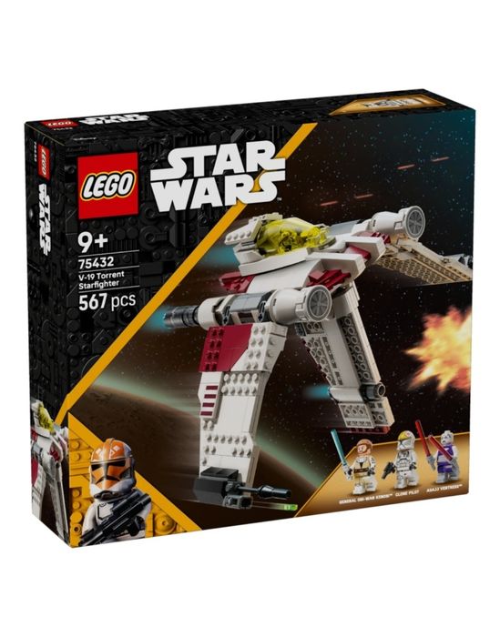Конструктор LEGO Истребитель V-19 Torrent Star Wars 75432, деталей 567