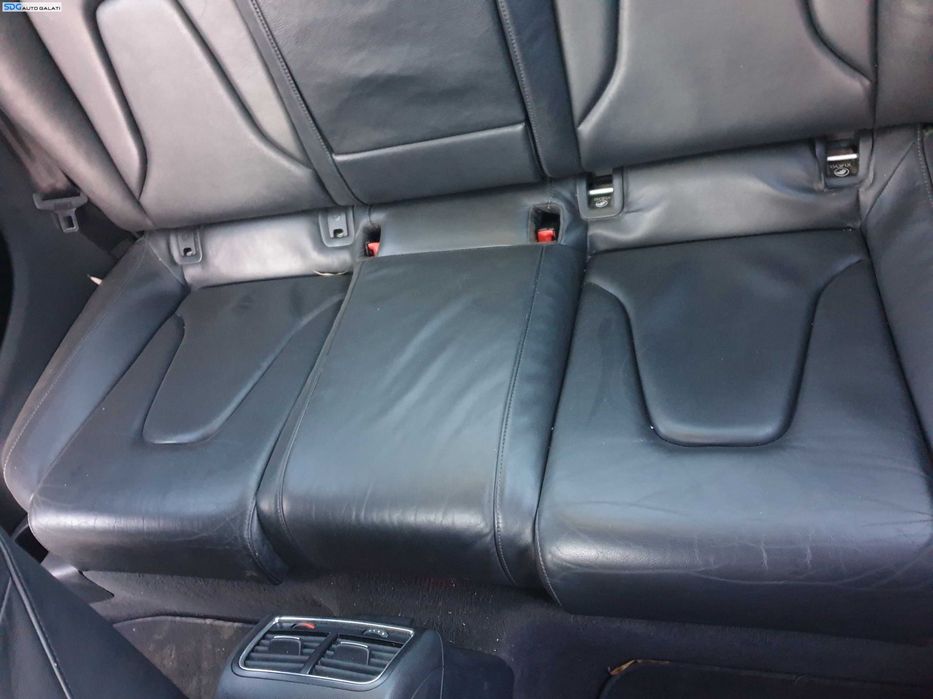 Interior Piele Neagra Fara Incalzire Scaune Fata Stanga Dreapta Bancheta Sezut cu Spatar Audi A5 Coupe 2008 - 2016 [K1472] [K1473] [K1474] [K1475]