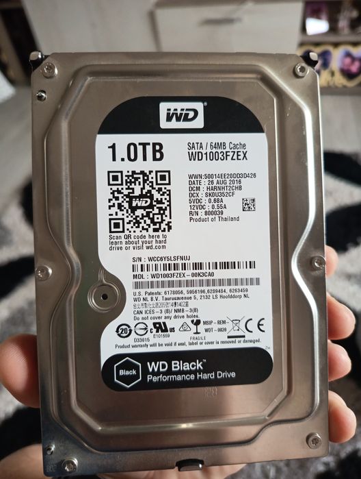 Hard Disk 1TB WD Black