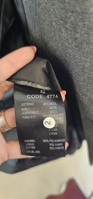 Стилно дизайнерско вдъхновено сако – J’ADIOR 8 | размер 42/L