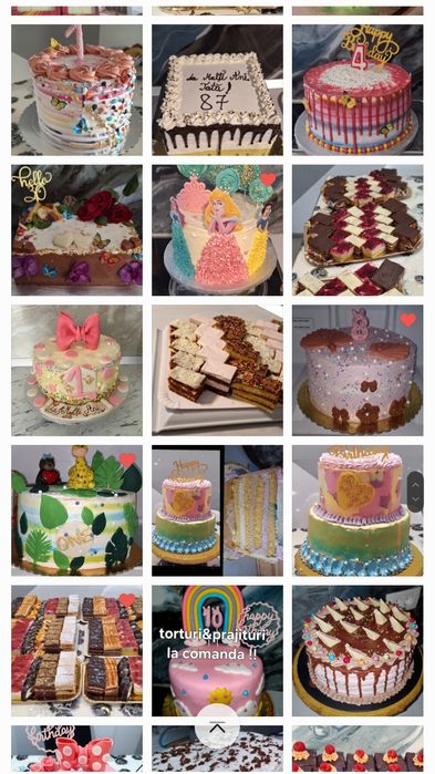 Torturi personalizate si prajituri asortate