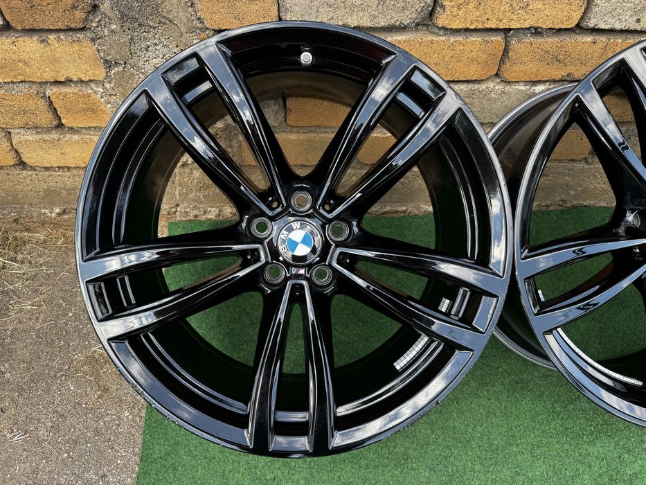 4 броя Джанти БМВ BMW 5x112 Style 647M BLACK 19 цола за G11 G12 G32 G30 G31 G20 G21