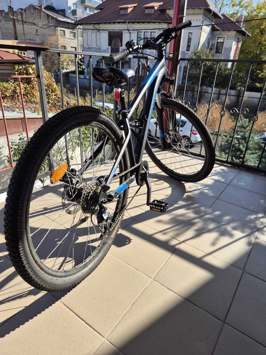 Bicicleta MTB Rockrider ST 120 Negru/Albastru 27,5"