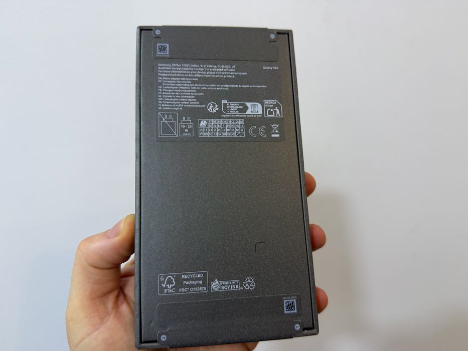 Samsung Galaxy S26, 256 gb, 12 gb ram, Black, nou la cutie