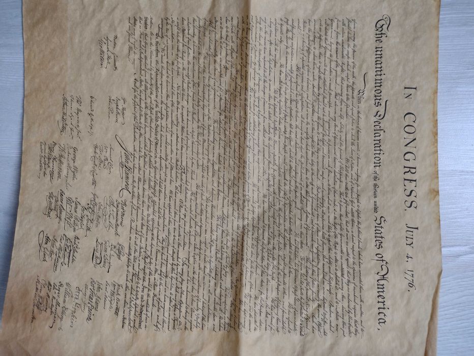 4 документа на свободата на USA