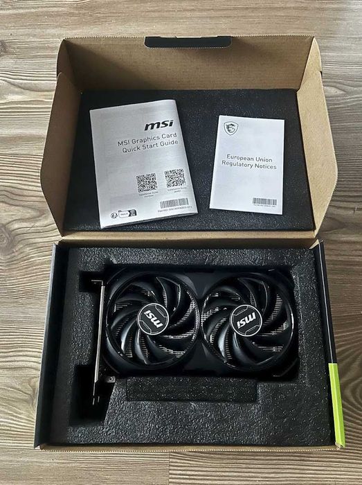 Msi Nvidia RTX 4060 Ti Ventus 2X 16gb oc (SFF ITX) [NOUA+GARANTIE]