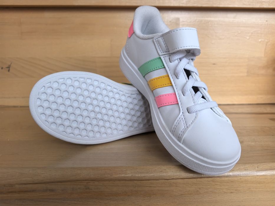 Adidas 2 perechi, fete, piele naturala mărimea 30