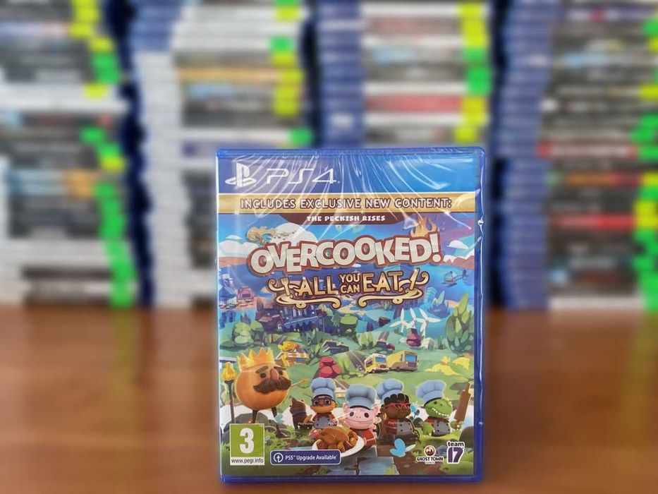 Новый Overcooked: All You Can Eat PS4/PS5 На Двоих-Четверых Пс4
