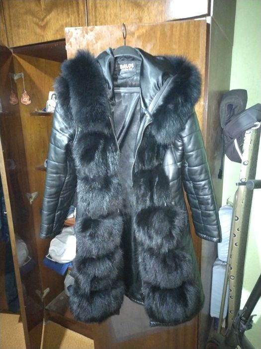 Дамско палто BALOS Leather Fur размер L/XL