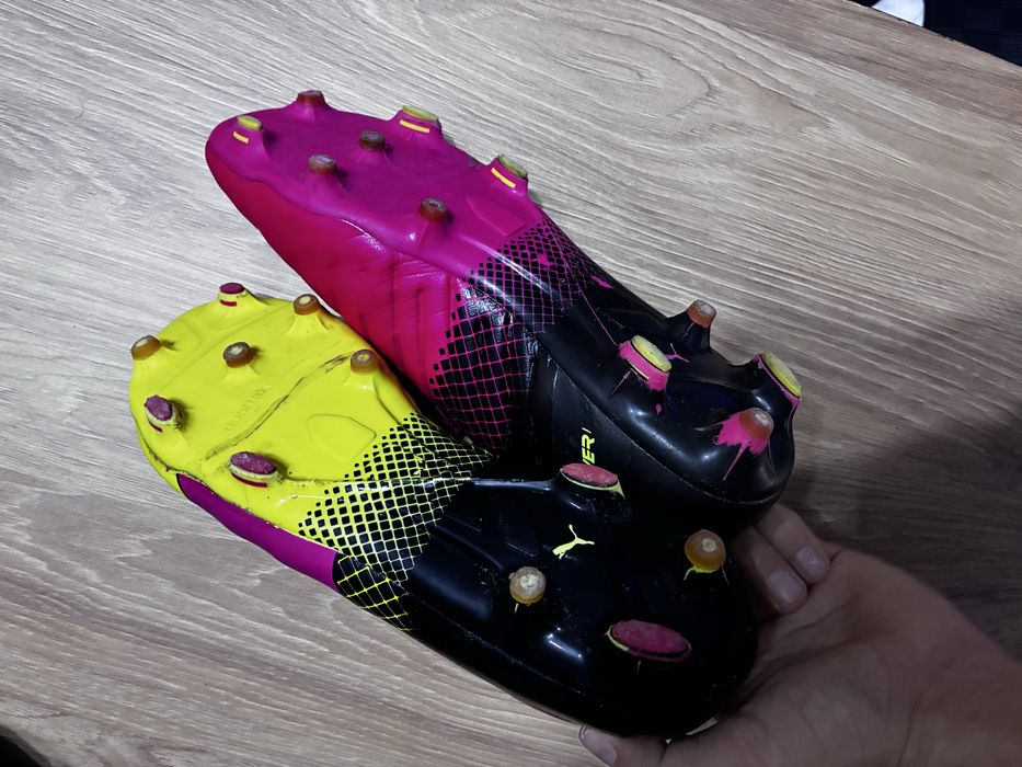 Ghete fotbal puma evopower 44 gazon