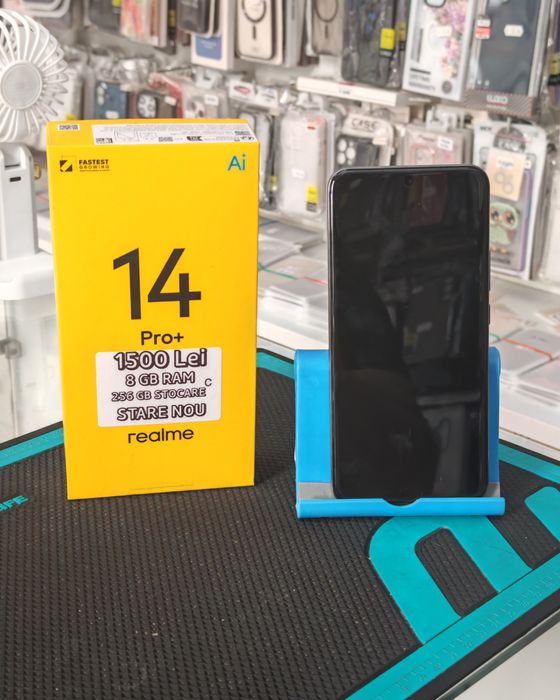 Realme 14 Pro Plus, 8/256 GB, Nou, Garanție