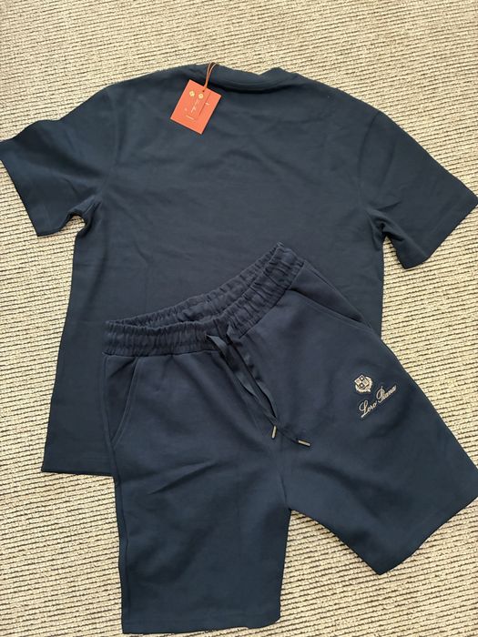 Loro piana navy blue сет (екип)