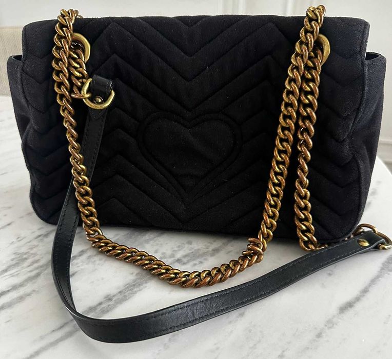 Дамска чанта Gucci черна