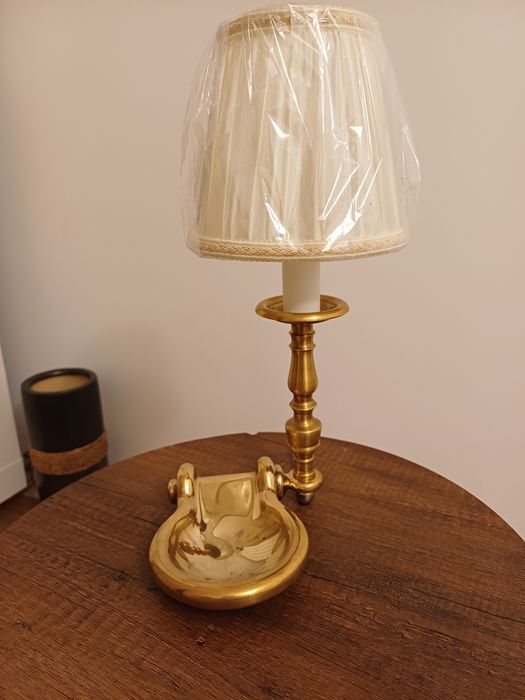 Accesoriu decorațiune lumina vintage colectie bronz Franța 1960
