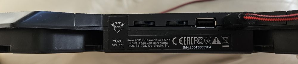 Cooler laptop Yozu GXT 278 - 4 ventilatoare