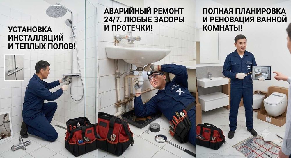 Сантехник Услуги: Установка и Ремонт любой сложности