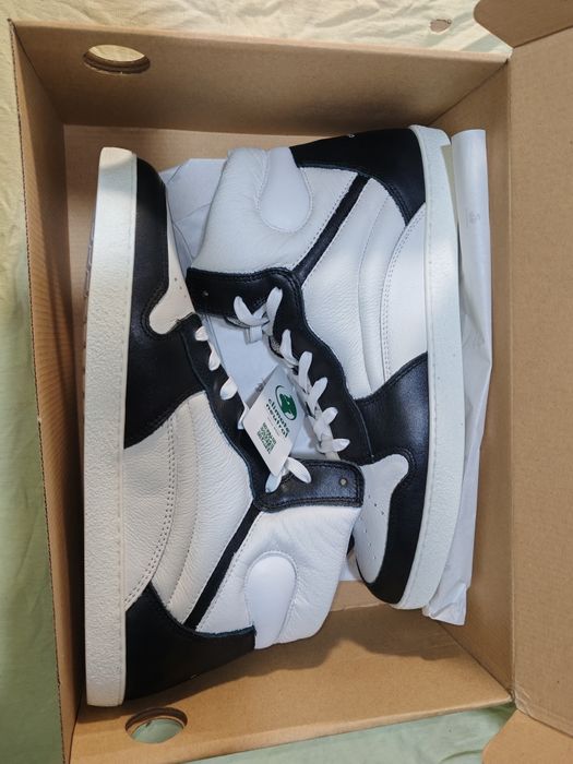 Високи мъжки кецове от естествена кожа GROUNDIES №45