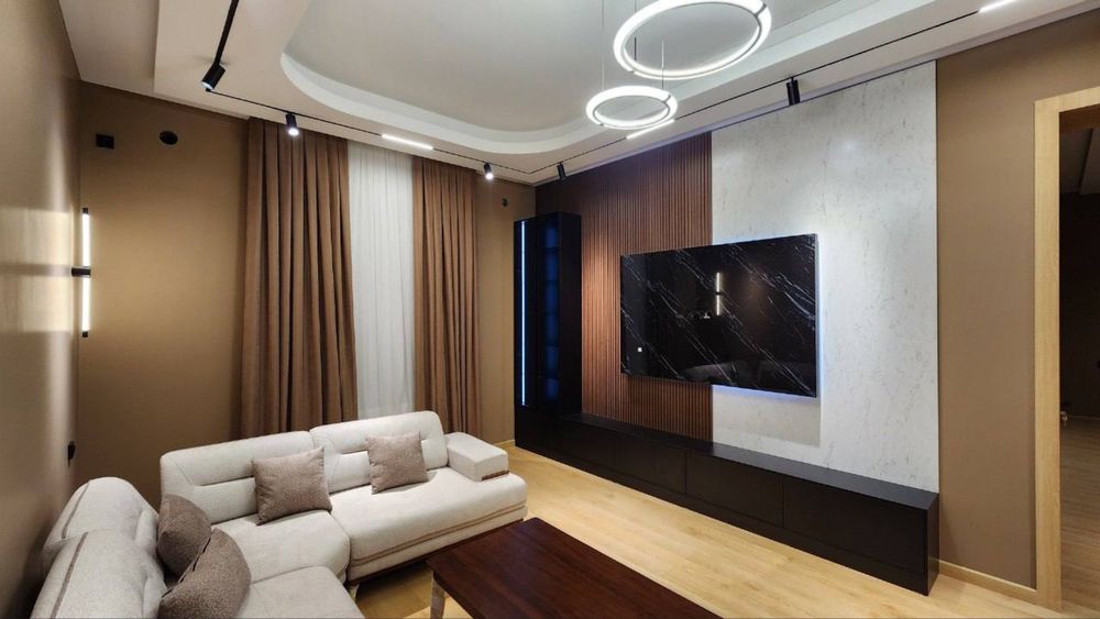 Tв зона на стену | Дизайн из ПВХ-панелей