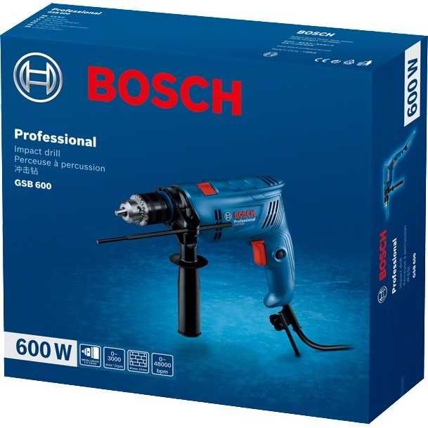 Бормашина ударна BOSCH GSB 600, 600 W