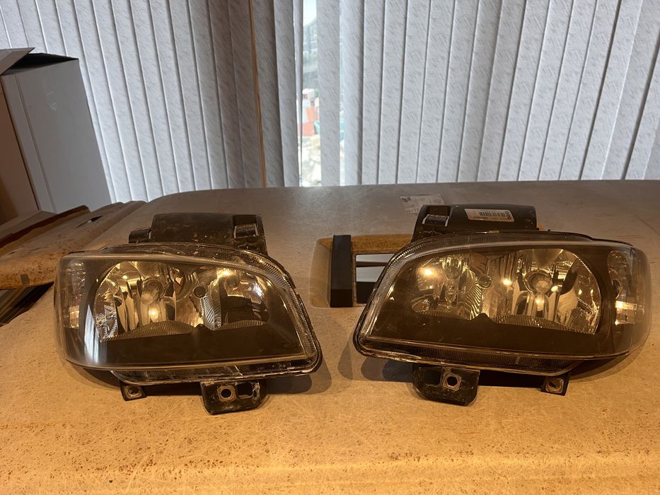 Кожен салон, купра броня и фарове за сеат ибиза