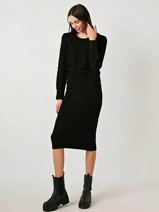 Женская теплая вязаная юбка LcWaikiki