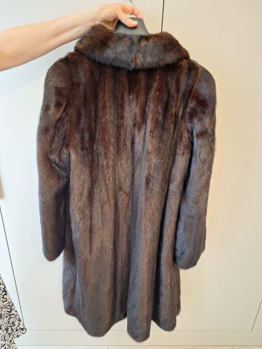 Натуральная норковая шуба