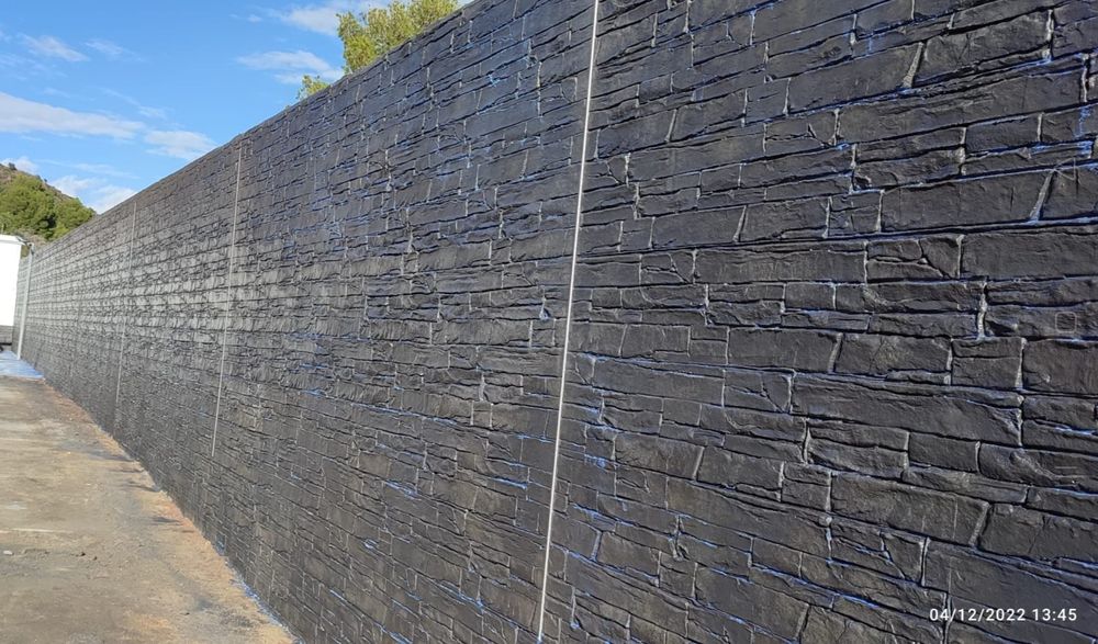 Beton Amprentat/Vertical