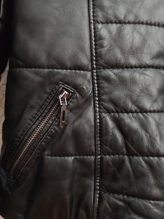 Дамско яке естествена кожа