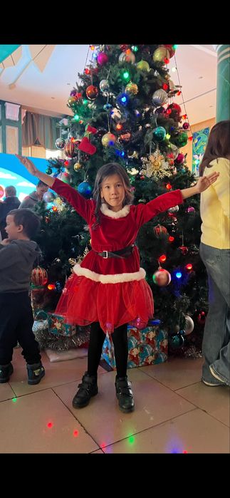 Новогодняя платье для девочек