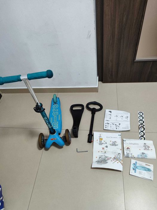 Trotineta Mini Micro 3in1 Deluxe - Aqua - Micro