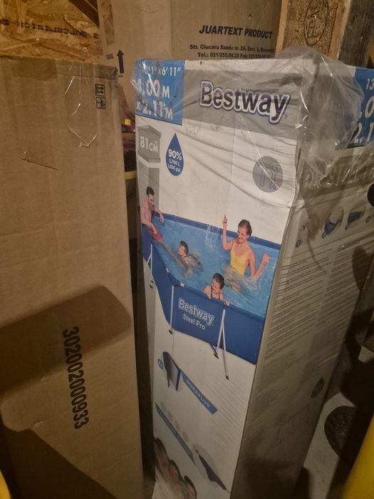 Piscina Bestway  SteelPro dimensiuni: 4x2.1x0.8m