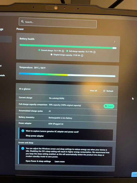 Laptop Lenovo ThinkPad E14 Gen 5 cu Ryzen 5 7530U, 16GB RAM Ca Nou