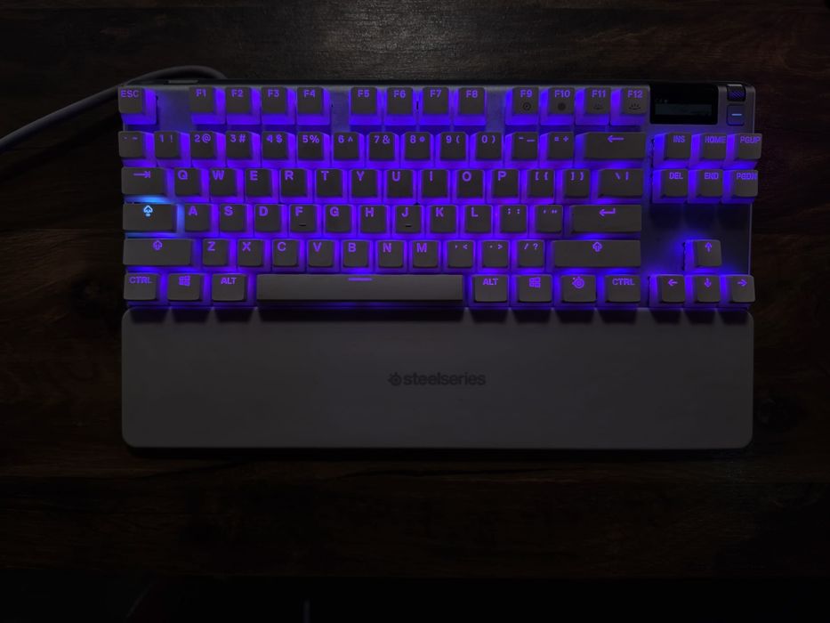 Tastatura Gaming Mecanica SteelSeries Apex 7 TKL Ghost Edition (Alba)