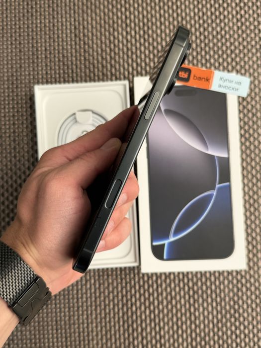 96%!256GB!iPhone 16 Pro MAX Black Titanium* Лизинг TBI 30€/м айфон 16 про макс